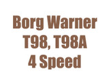 1948-1972 BorgWarner T98, T98A Transmission Parts